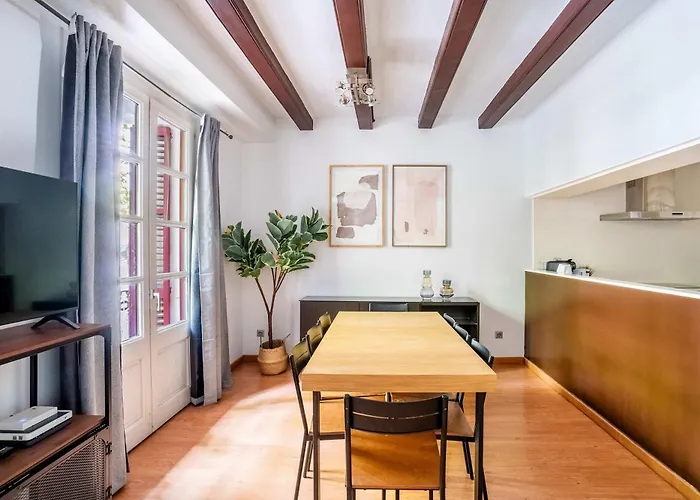 Apartmán The Collection - Pl Universitat Comfortable 3bd With Private Patio *